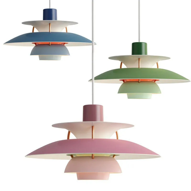 Moderne elegant lysende pendel