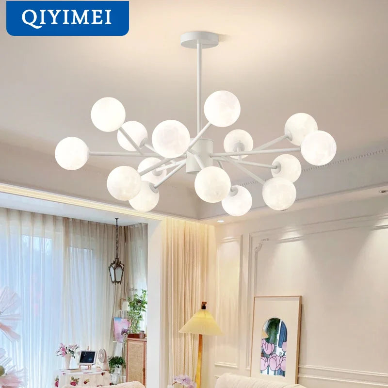 Elegant moderne lysekrone i nutidigt design