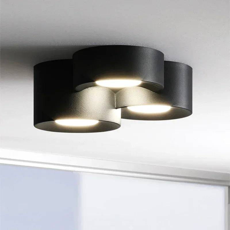 Moderne LED-loftlampe Cylinder: et slankt og minimalistisk design