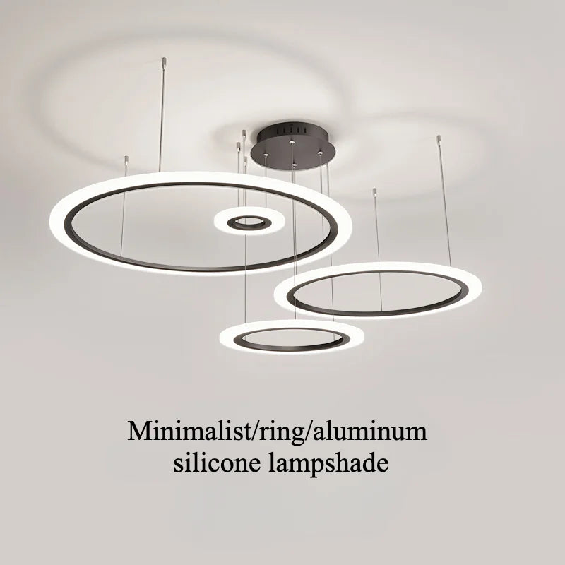 moderne minimalistisk lysekrone kreativt nordisk design