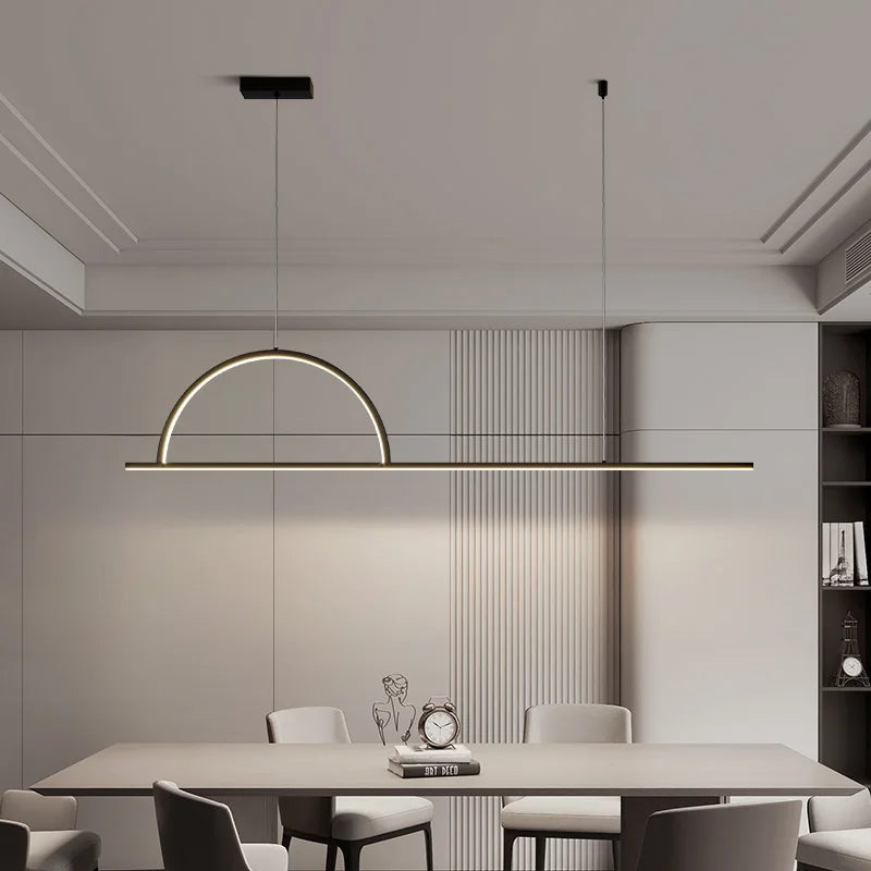 Elegant lys moderne LED-lysekrone