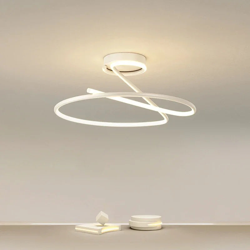 Elegant moderne industriel lysekrone