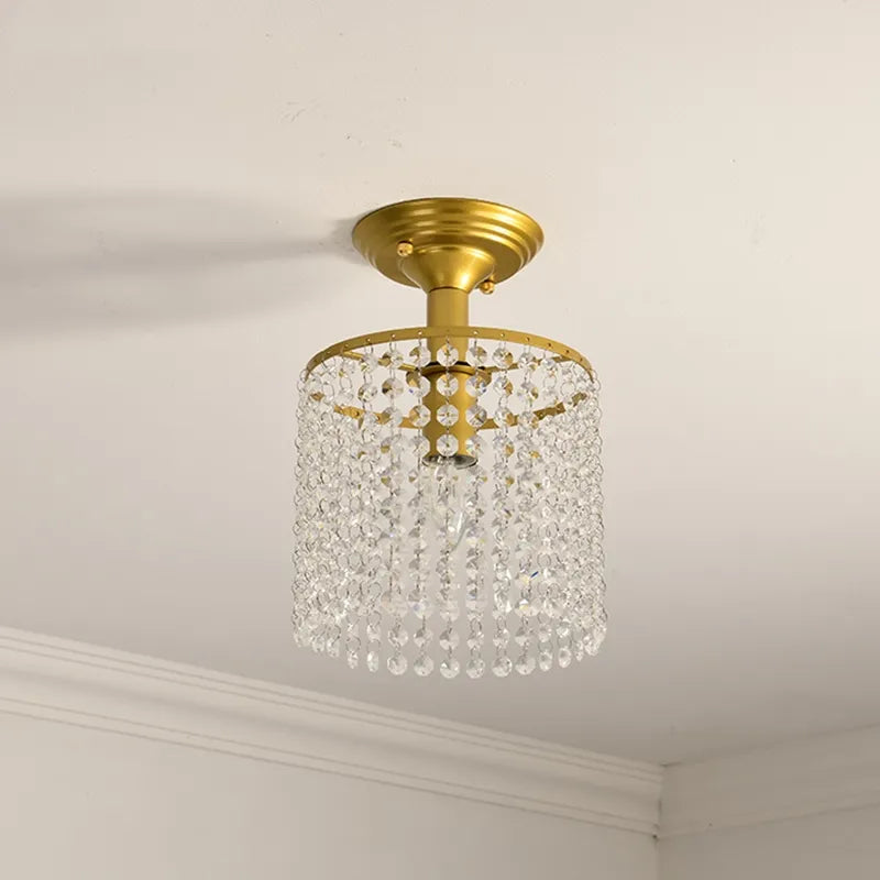 Moderne elegant LED-krystallysekrone