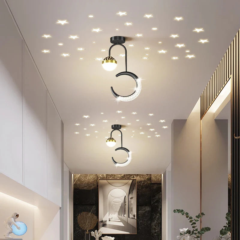 Elegant skandinavisk design LED-lysekrone