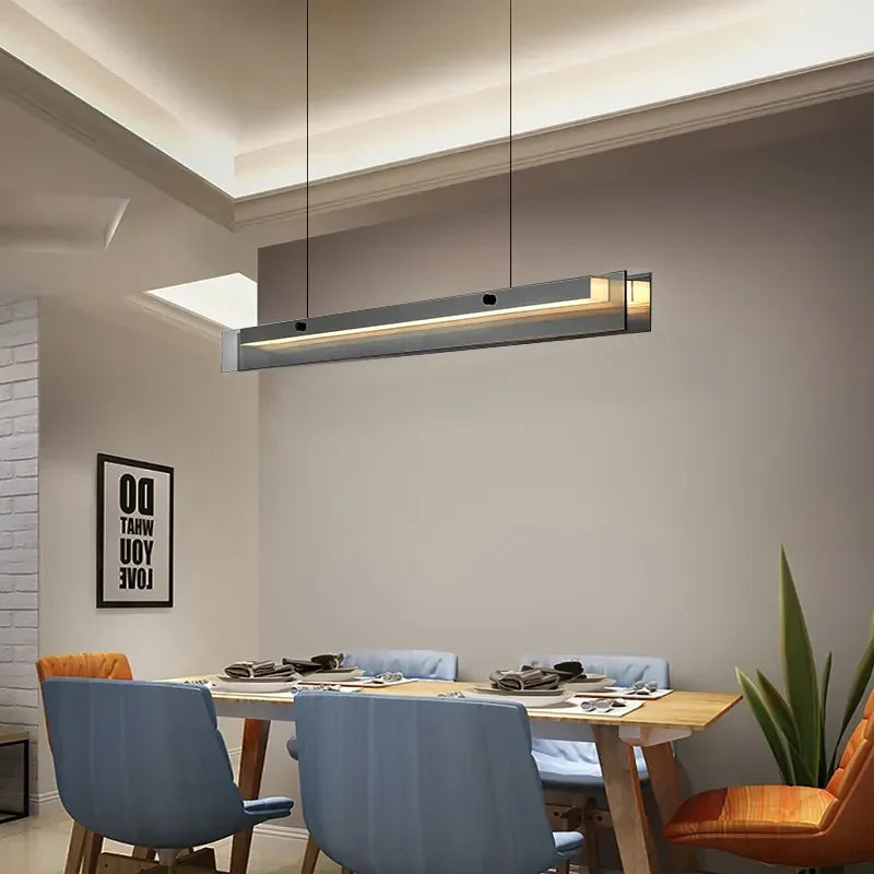 Minimalistisk LED-lysekrone