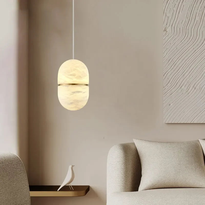 Elegant, moderne håndlavet lysekrone.