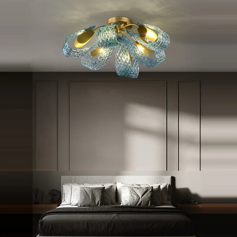 LED krystalkrone pendel lampe belysning