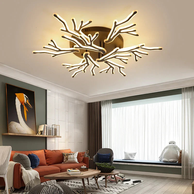 Elegant håndlavet lampe kreativt design
