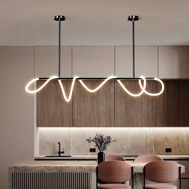 Moderne kunst indretning hjem LED lys pendellamper til stue lysekroner til spisestue ophæng indendørsbelysning