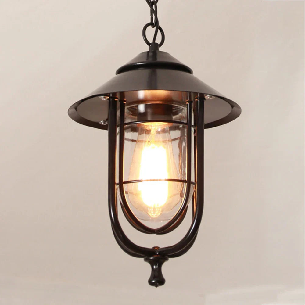 Retro udendørslampe til have- og gangbelysning