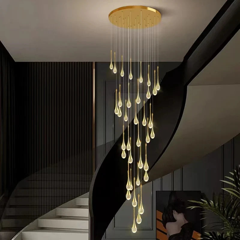Nordisk moderne lysekrone til elegant minimalistisk belysning