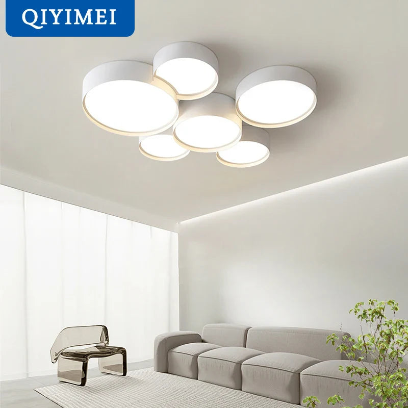 LED-lysekrone, stilrent design, stemningsfuld