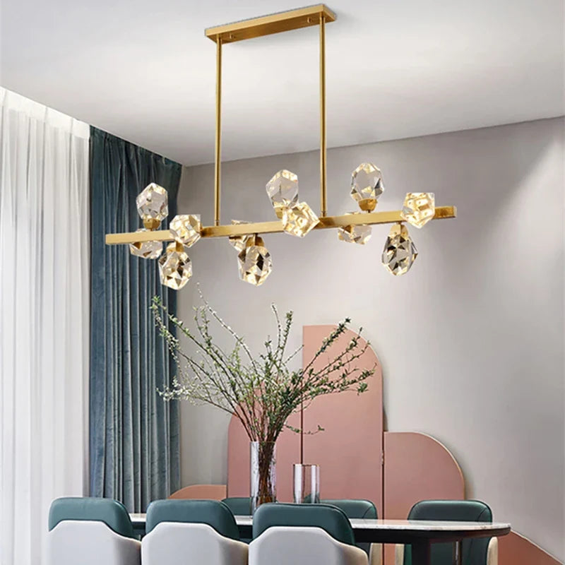 Nordisk design-krystallysekrone