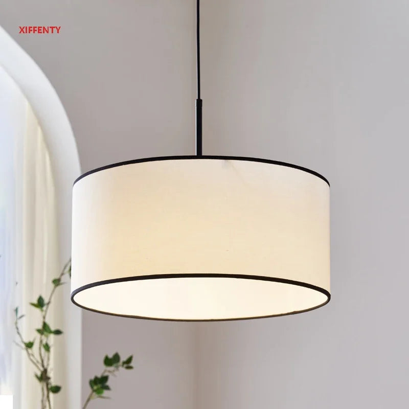 Tekstil LED-pendel, moderne nordisk design