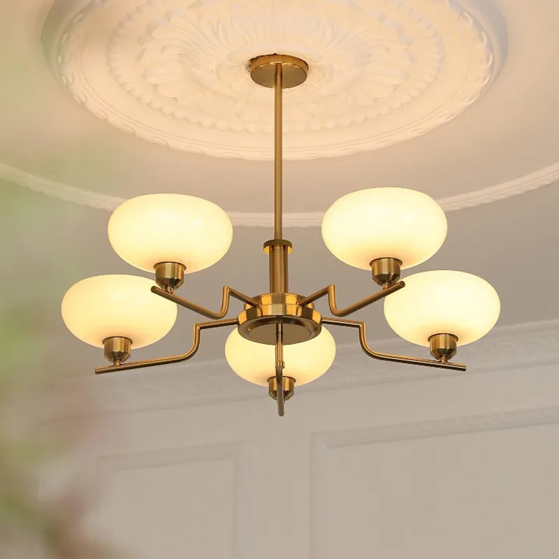LED-lampe i vintage Bauhaus-stil, designophæng, nordisk
