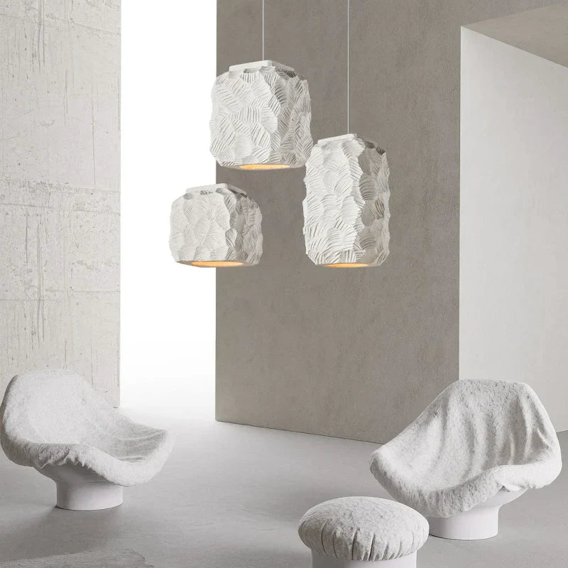Nordisk Wabi Sabi kreativ LED kunst lysekrone specialfremstillet