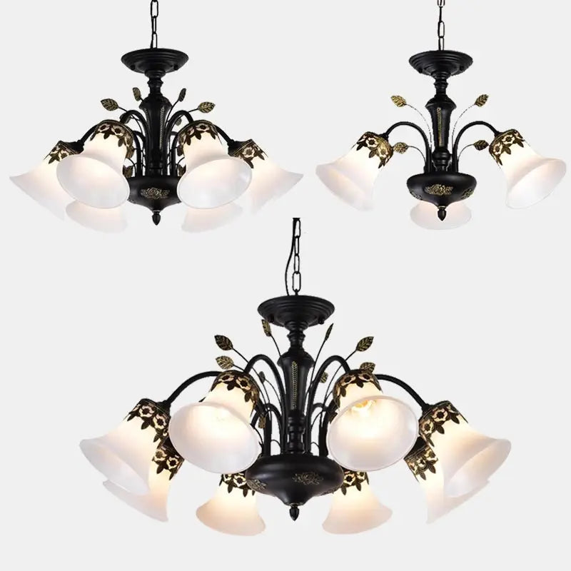 Retro LED-glaspendel til vintage-indretning