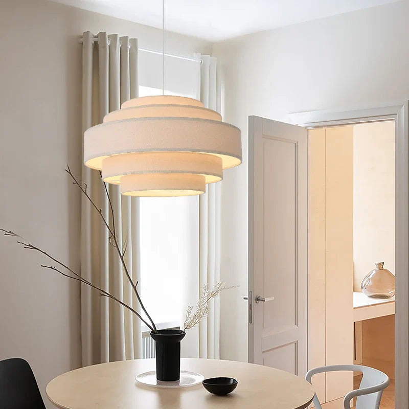 Kreativ stofpendel til personlig minimalistisk belysning