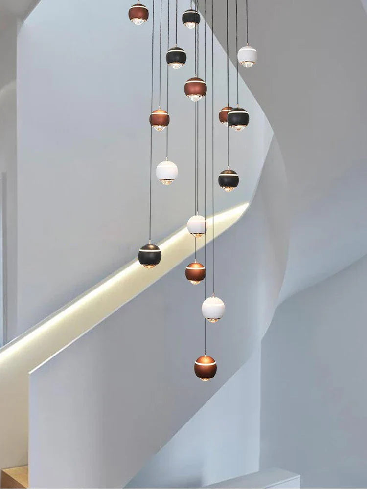 Kreativ lysekrone til minimalistisk og moderne belysning