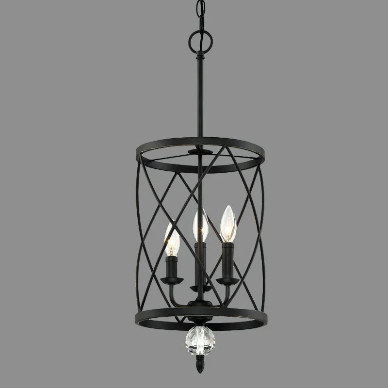 Elegant industriel vintage lysekrone