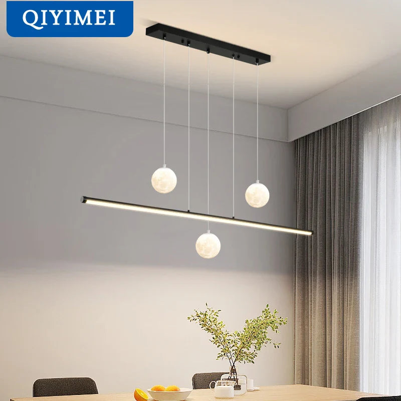 Qiyimei LED Lysekrone i moderne design