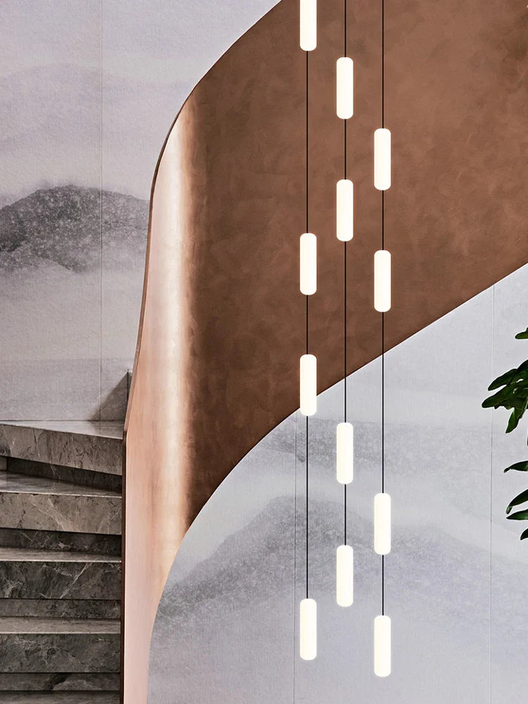 Moderne LED-lysekrone til elegant ophængsbelysning