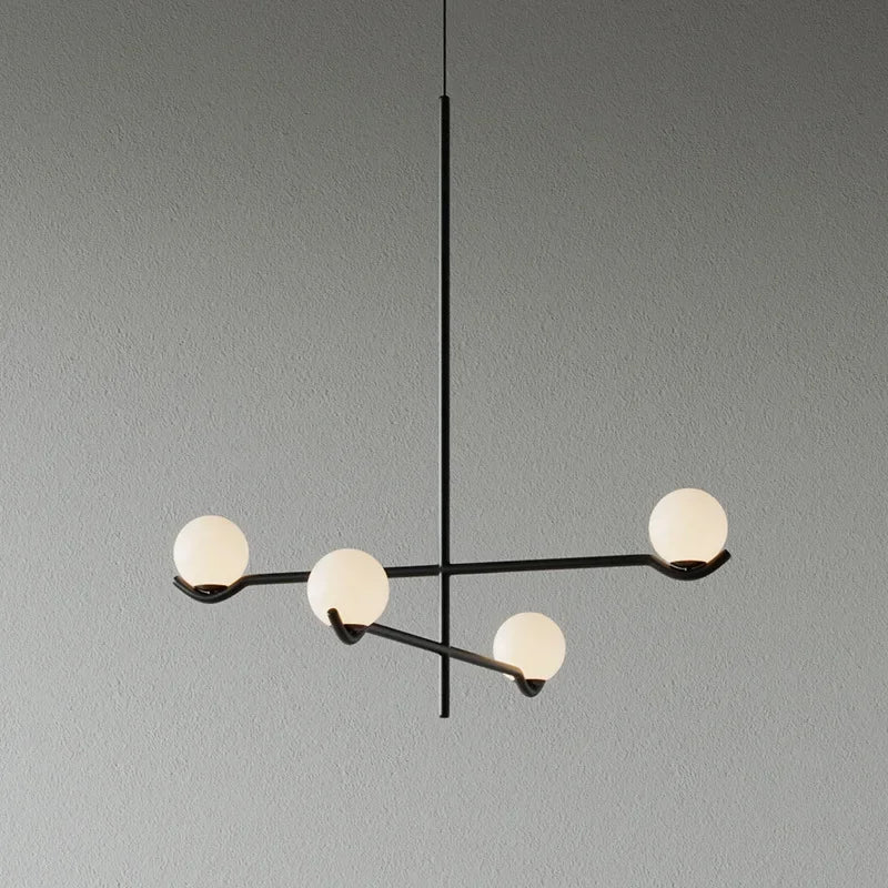 Moderne og gennemsigtig LED-lysekrone