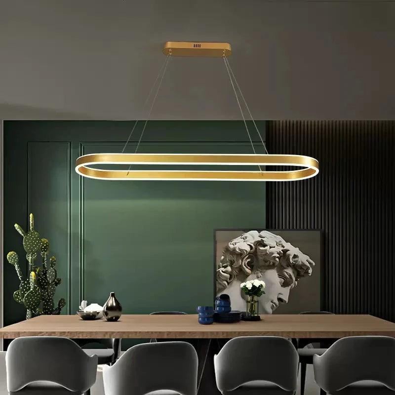 LED-lysekrone, elegant og unikt design