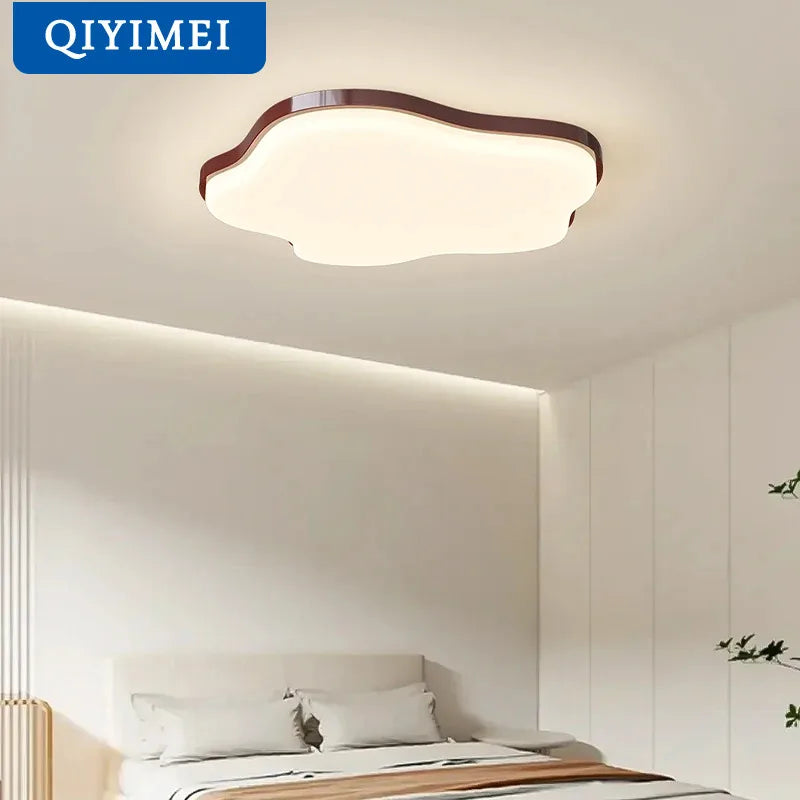 Qiyimei moderne LED-lysekrone, elegant
