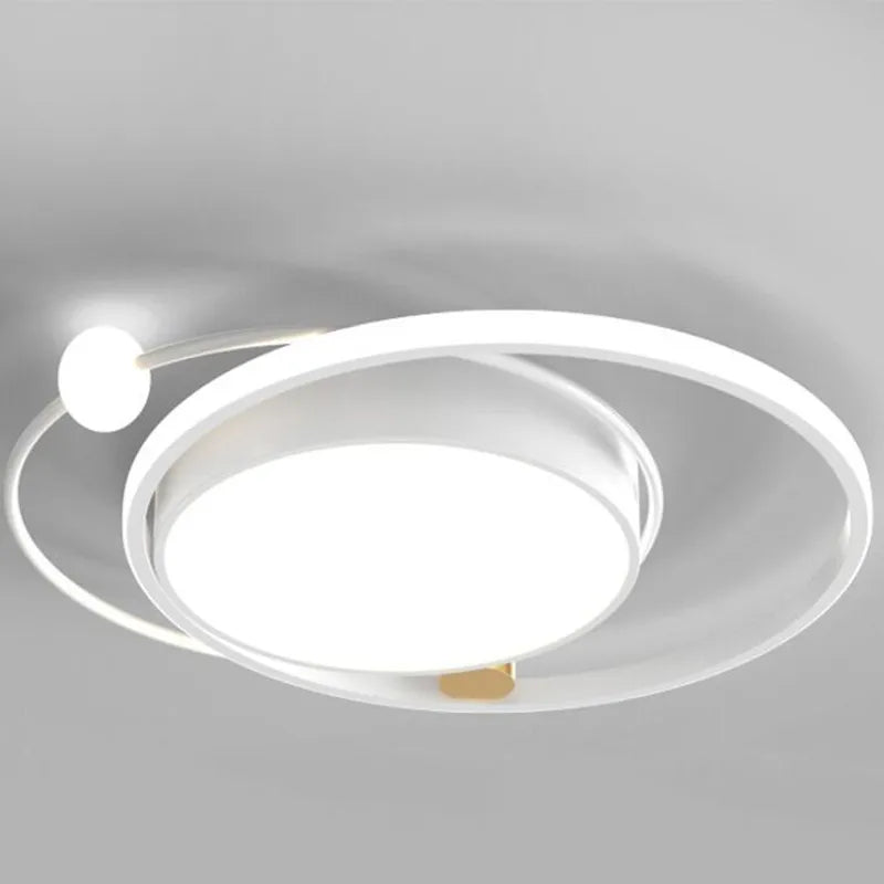 Minimalistisk design-lysekrone med fjernbetjent lys