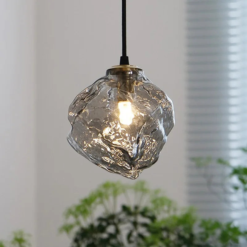 Nordisk glaslysekrone, vask, kreativ retroform
