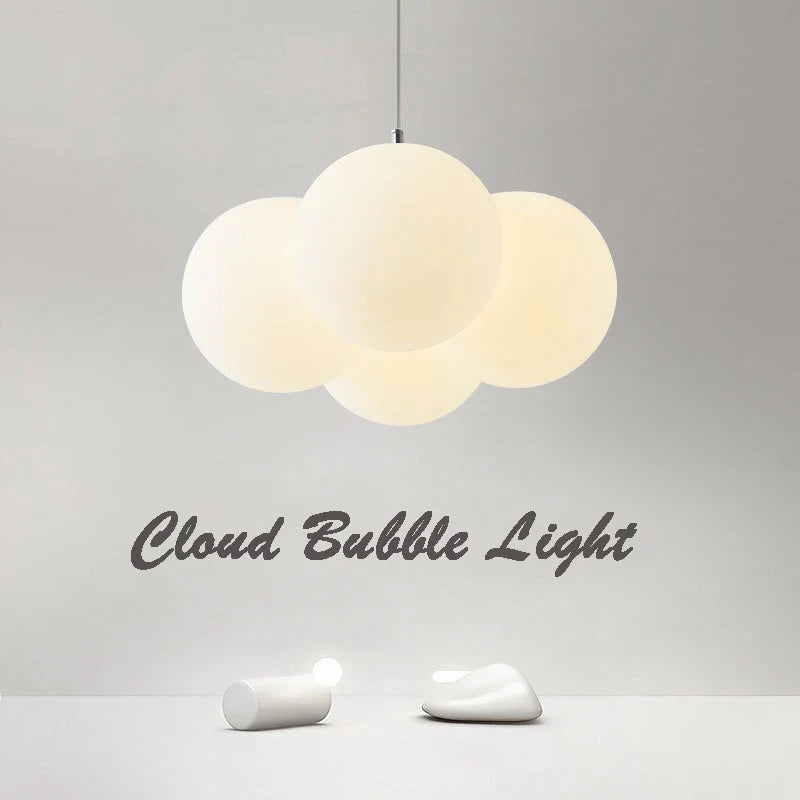 Nordisk LED sky-loftlampe 4/8 hoveder boblearmaturer
