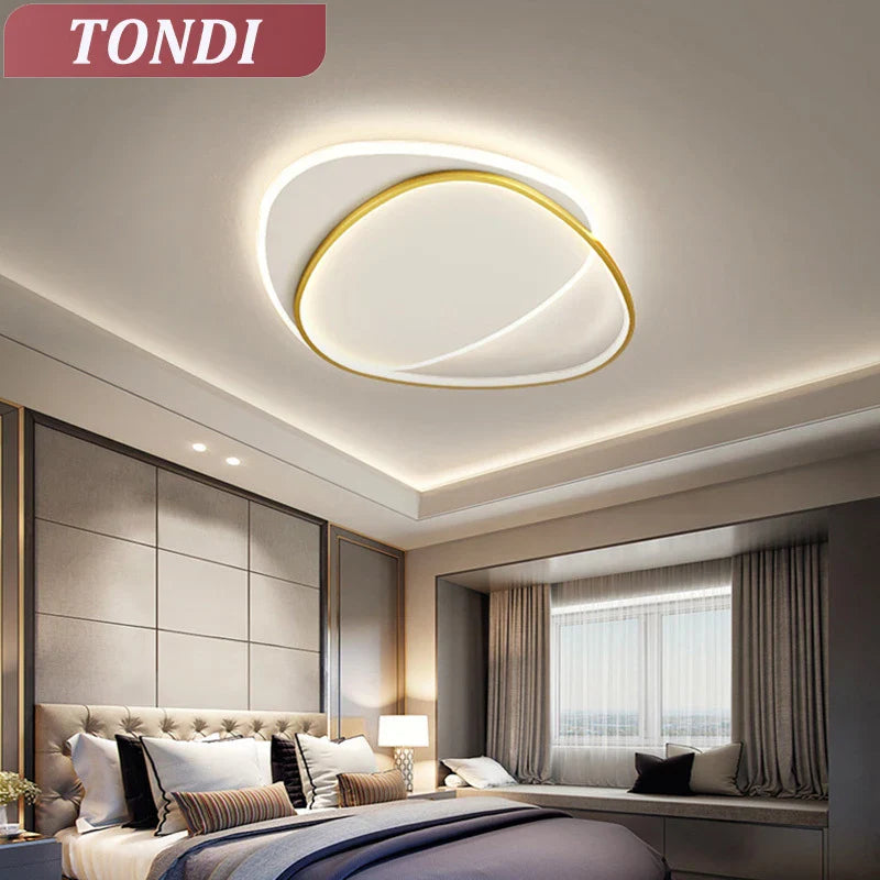 Elegant minimalistisk LED-lysekrone