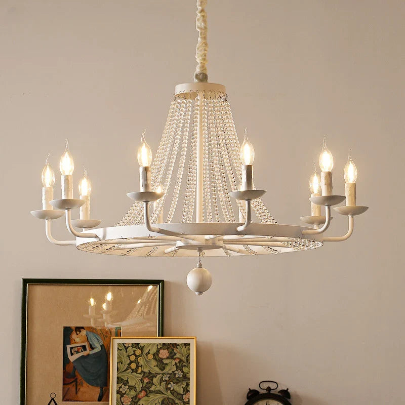 Moderne og elegant krystallysekrone