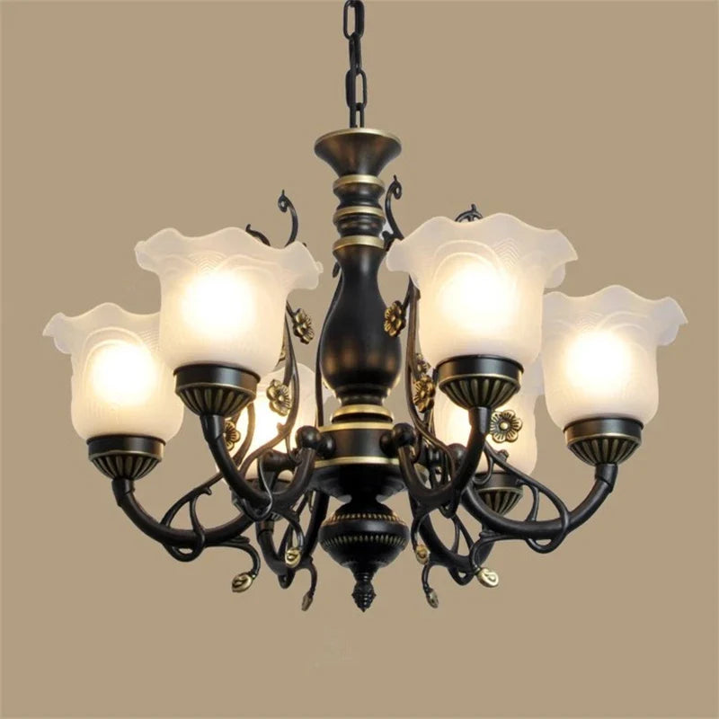 Elegant vintage moderne europæisk lysekrone