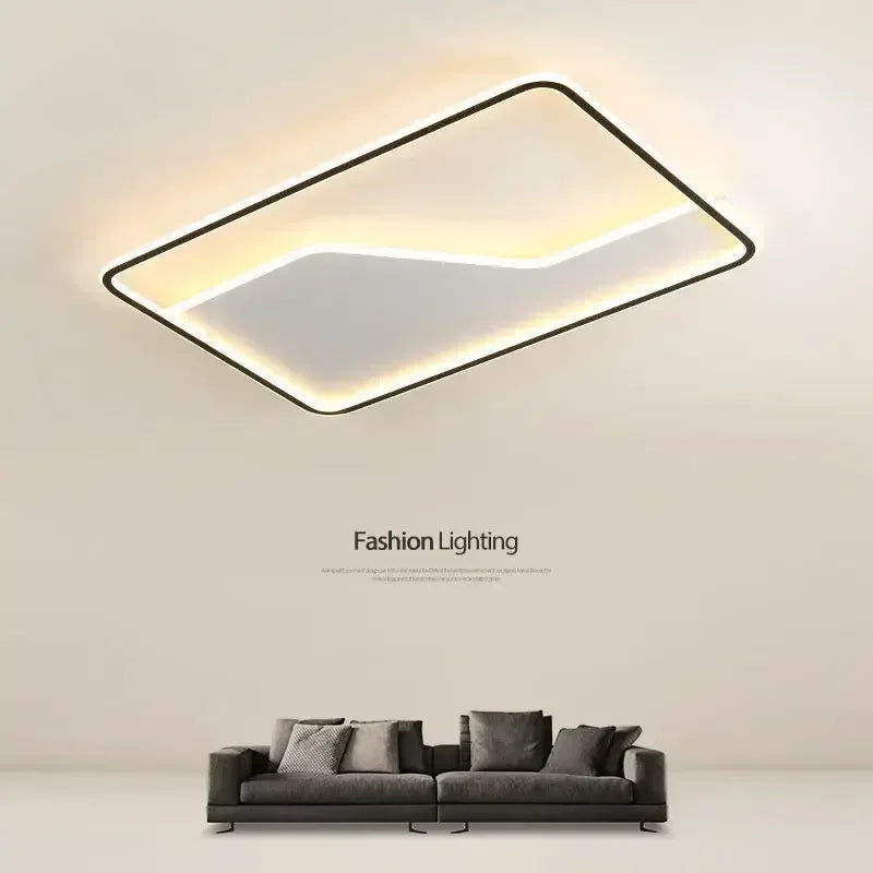 Elegant, lys og moderne LED-loftlampe