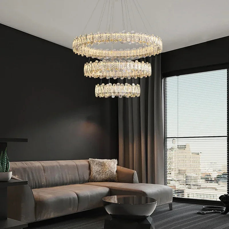 Nutidigt Design Lysekrone