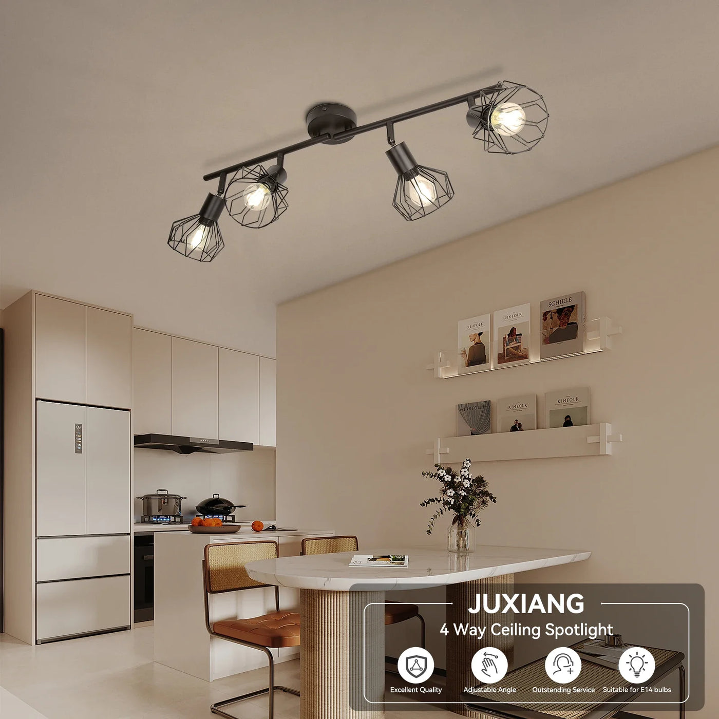 Luminøs, moderne, elegant designerlysekrone