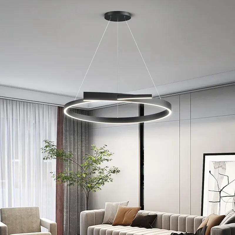 Moderne minimalistisk LED-design lysekrone til stue