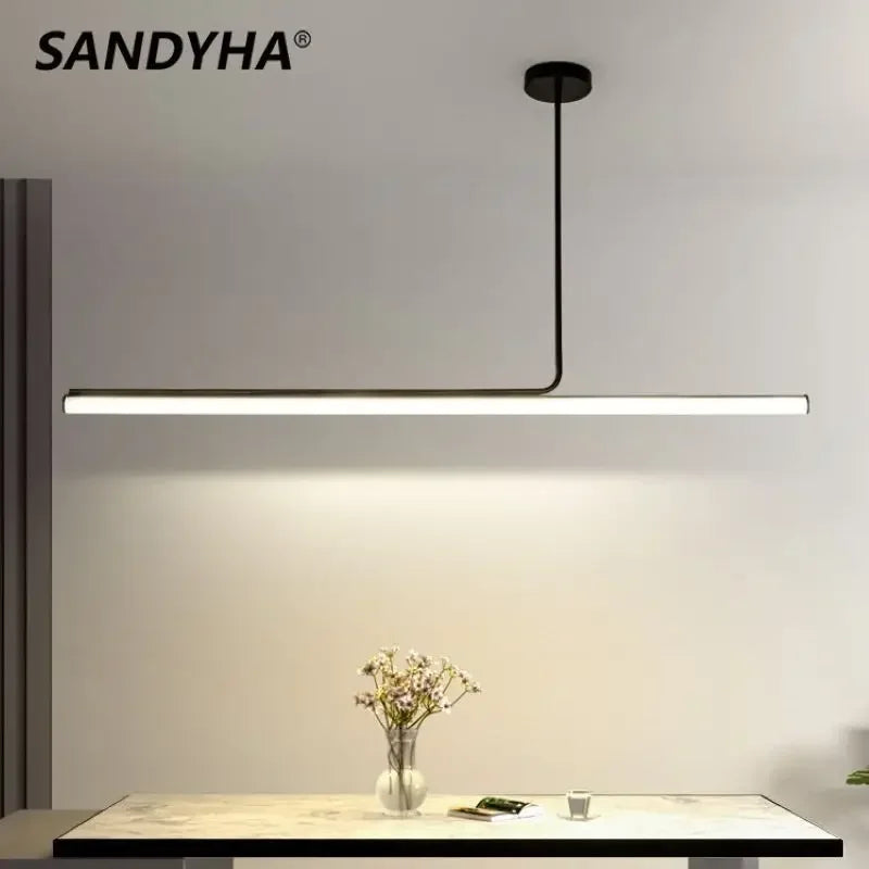 Elegant nordisk loftlampe SANDYHA