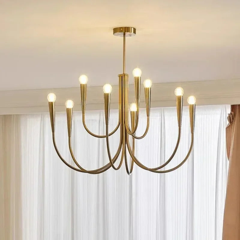 Retro designerpendel med dekorativ LED-belysning