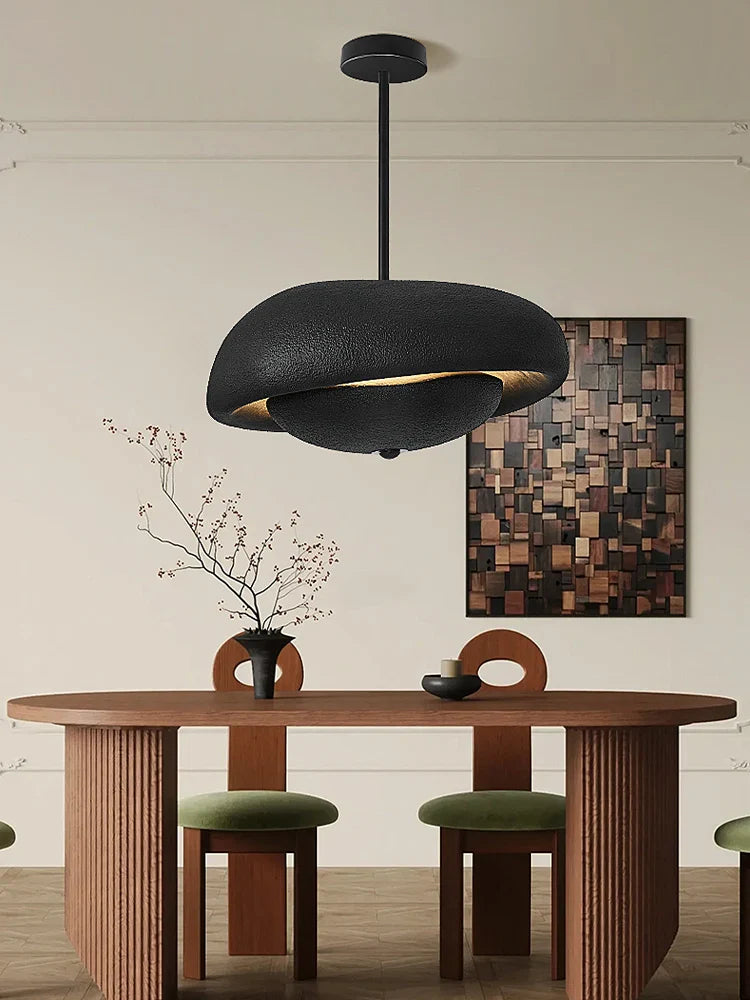 Moderne Wabi-Sabi-designlampe til bar og rundt bord