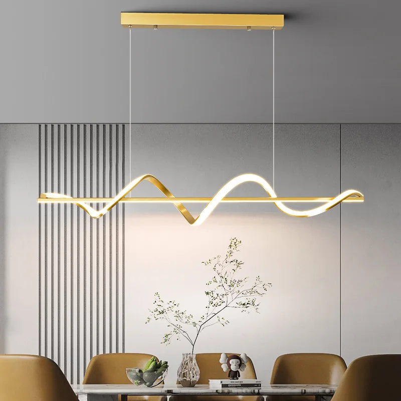 Elegant LED loftslampe i stilrent design