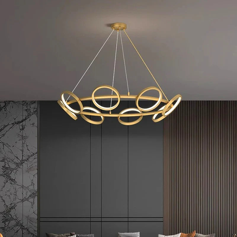 Moderne pendellampe lysekrone til spisestue, hængelampe til stue, loftslampe, indendørs belysning