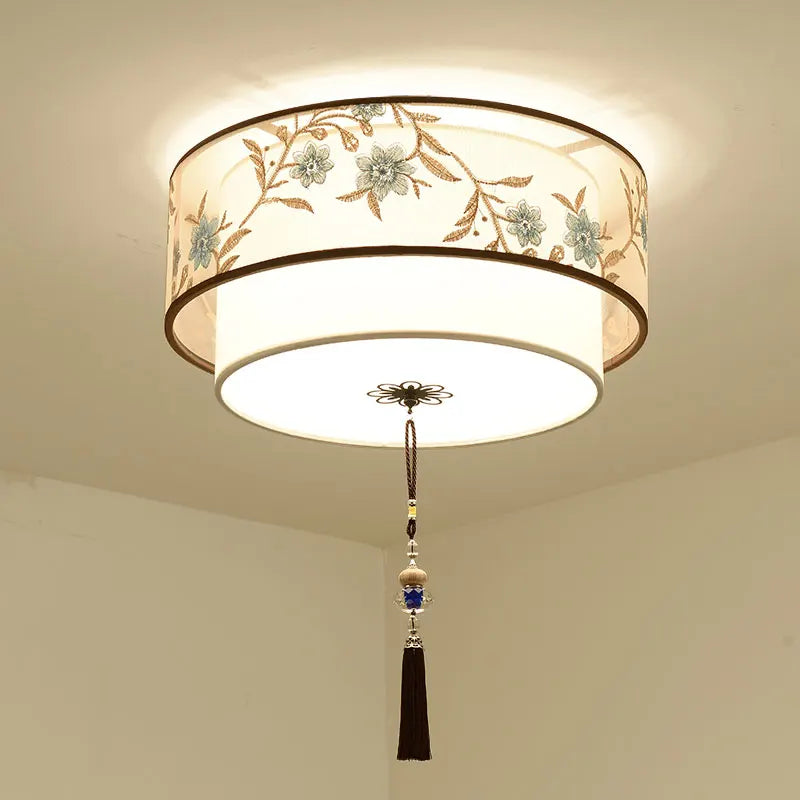 Retro kinesisk belysning med elegance