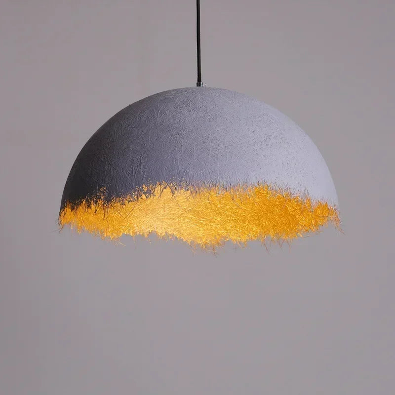 kreativ LED lysekrone halvmåne italiensk designer indendørsbelysning
