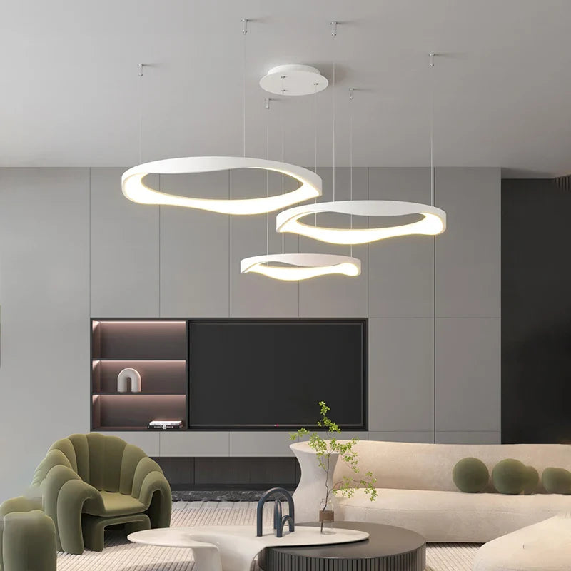 Minimalistisk moderne lysekrone 2023 nordisk LED akryl kreativ