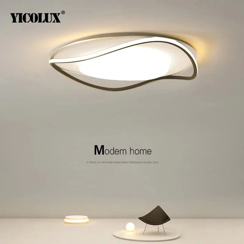 Elegant LED-lysekrone i moderne design