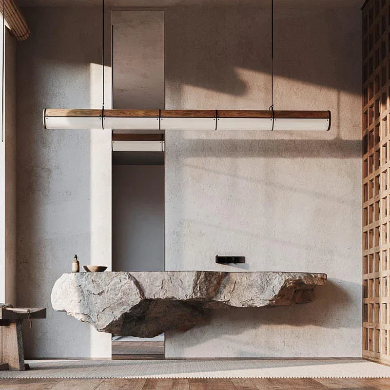 Kreativ japansk designerlampe til nordisk minimalistisk belysning