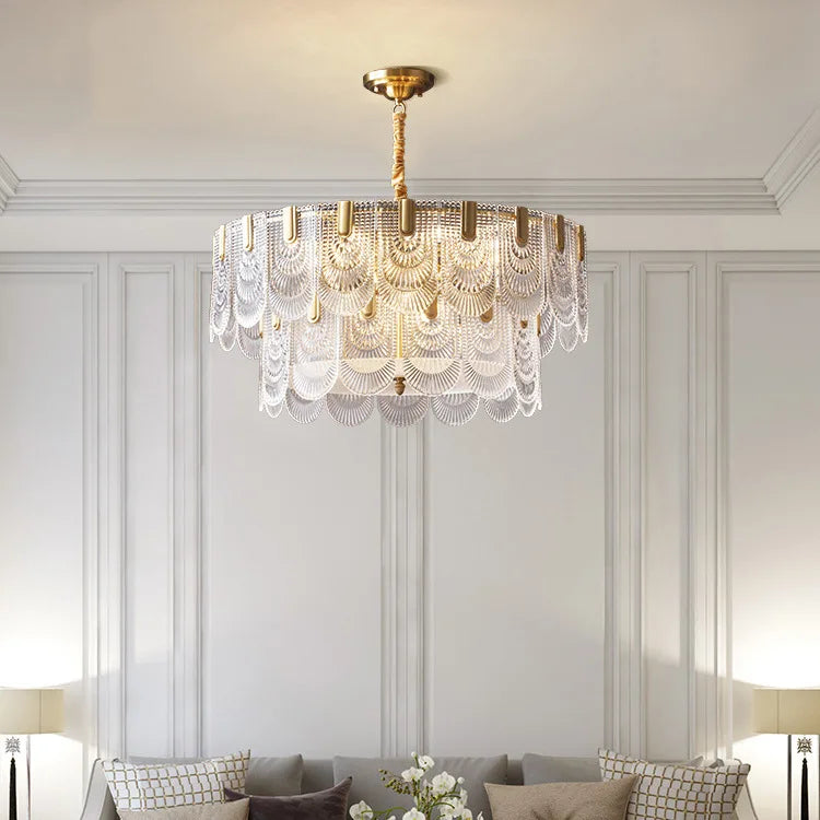 Retrodesign krystallysekrone til elegant indretning